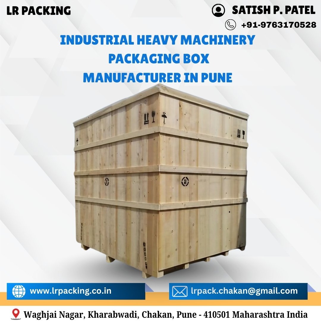 Industrial Heavy Machinery Packaging Box